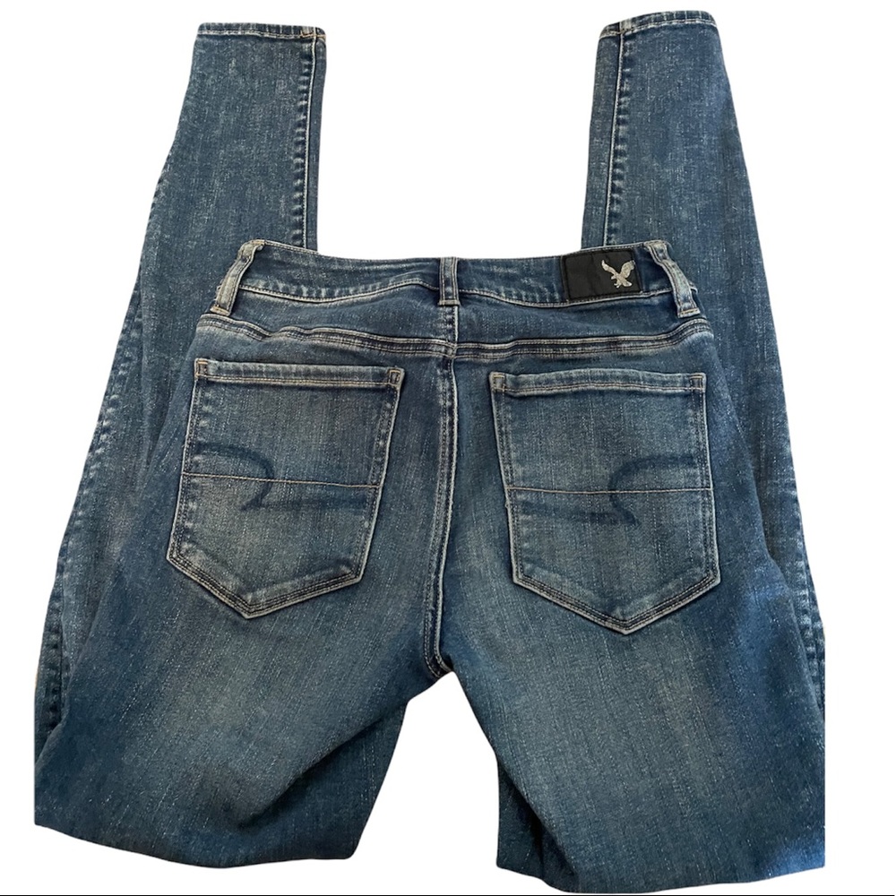 Hi rise AE skinny jeans